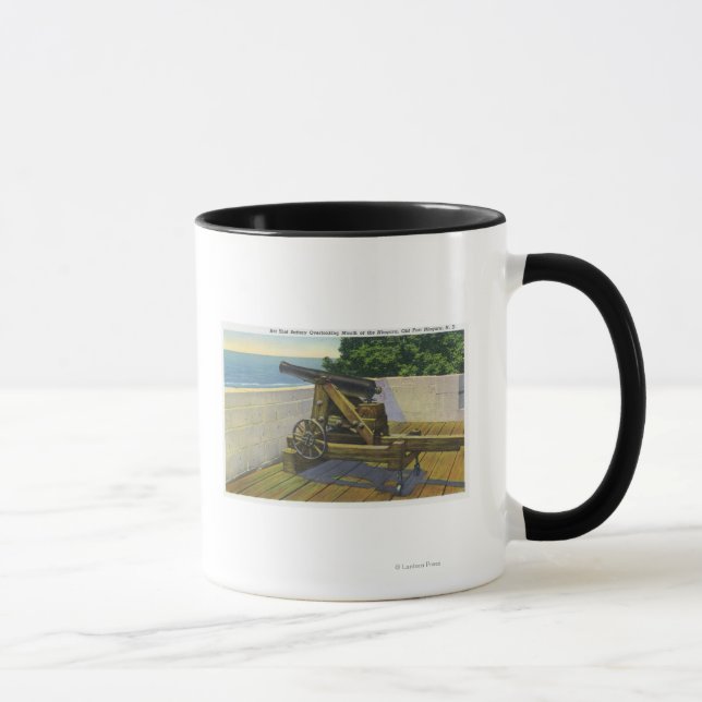 View of the Boulangerie, French Military Mug (Right)