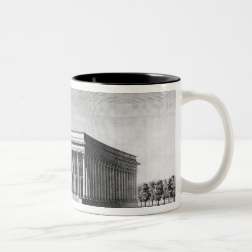 View of the Bourse Imperial Palace Two_Tone Coffee Mug