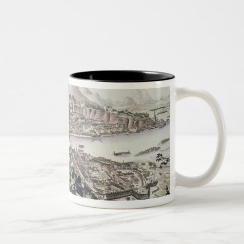 View of the Capital City and Fortress of Salzburg Two_Tone Coffee Mug