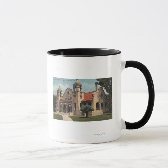 View of the Carnegie Public Library Mug (Right)