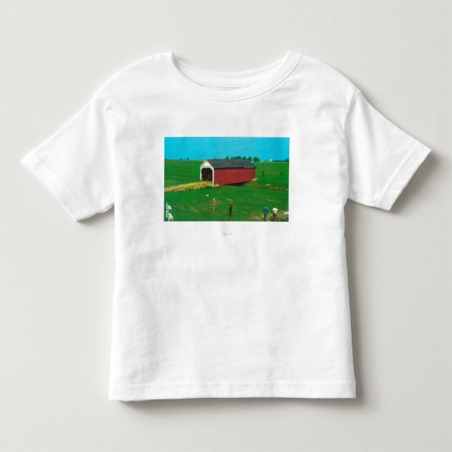 View of the Catlin Bridge Toddler T-shirt (Front)