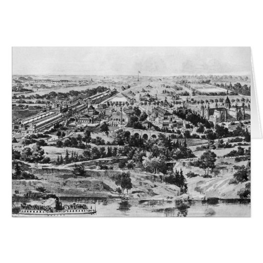 View of the Centennial Exposition Cards (Front Horizontal)