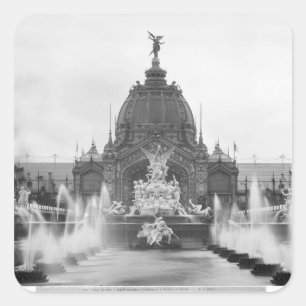 View of the Central Dome and the Fountain Square Sticker