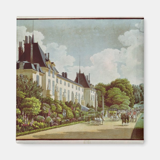 View of the Chateau de la Malmaison Magnet (Front)