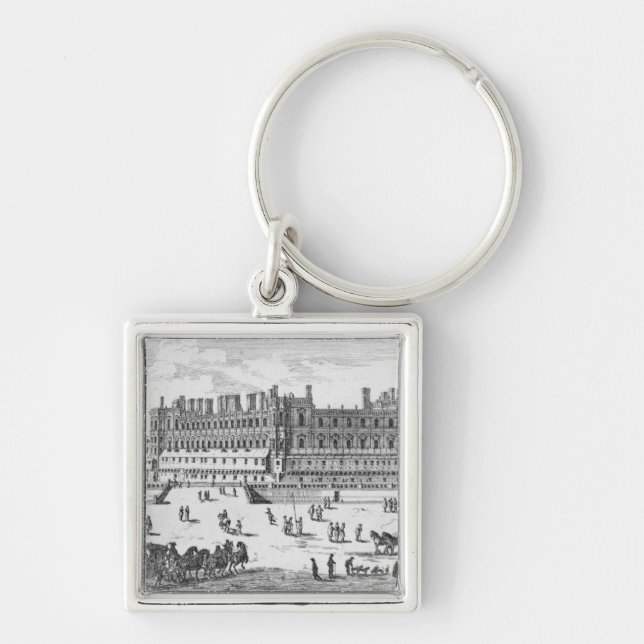 View of the Chateau de Saint-Germain-en-Laye Keychain (Front)