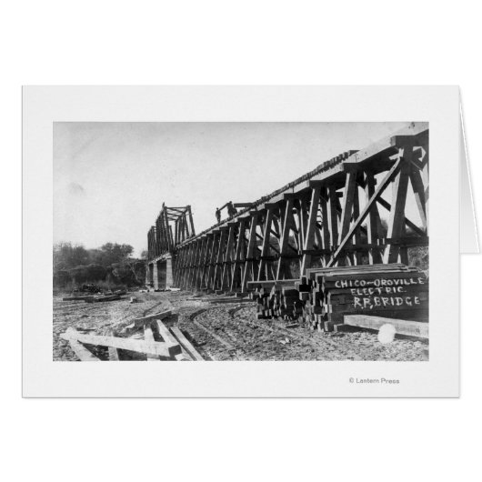 View of the Chico-Oroville Bridge Cards (Front Horizontal)