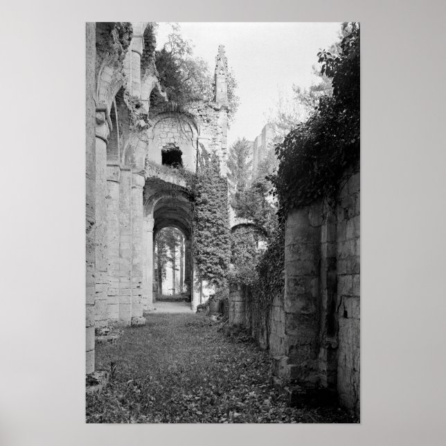 View of the church, c.1052-67 poster (Front)
