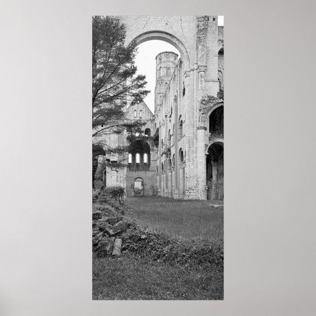 View of the church interior, c.1052-67 poster (Front)