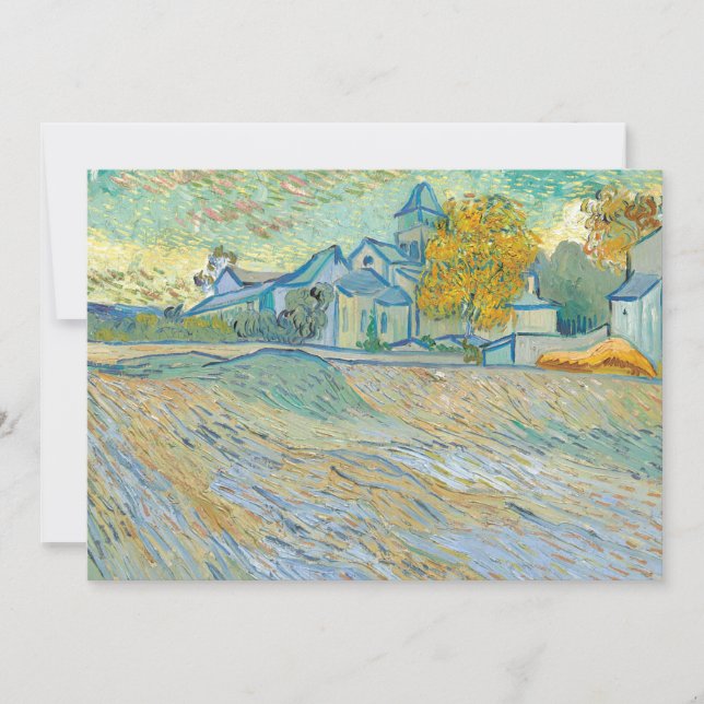 View of the Church of St. Paul | Vincent van Gogh (Front)