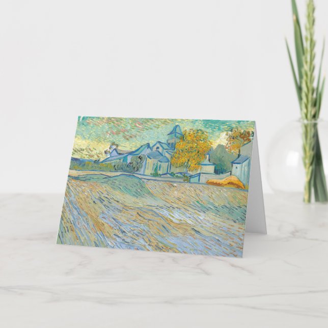 View of the Church of St. Paul | Vincent van Gogh Card (Front)
