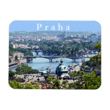 View of the city from Prague Castle.