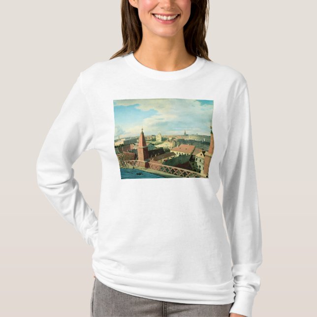 View of the city of Berlin with Altes Museum T-Shirt (Front)