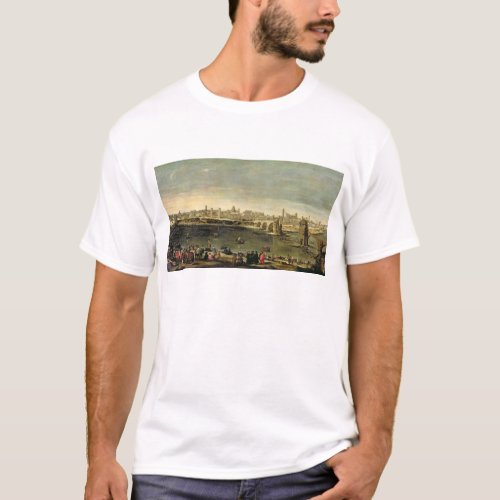 View of the City of Zaragoza T_Shirt