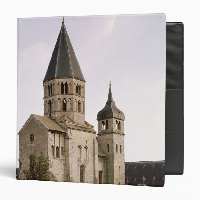 View of the Clocher de l'Eau Benite Binder (Front/Inside)