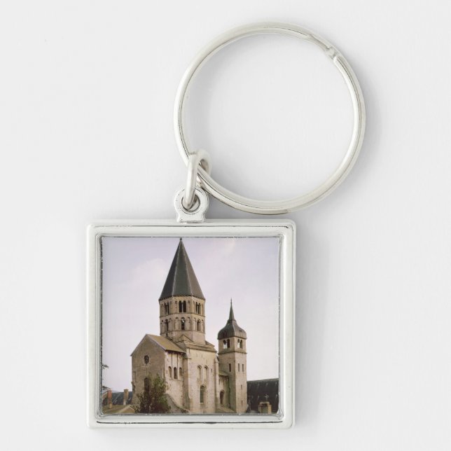 View of the Clocher de l'Eau Benite Keychain (Front)