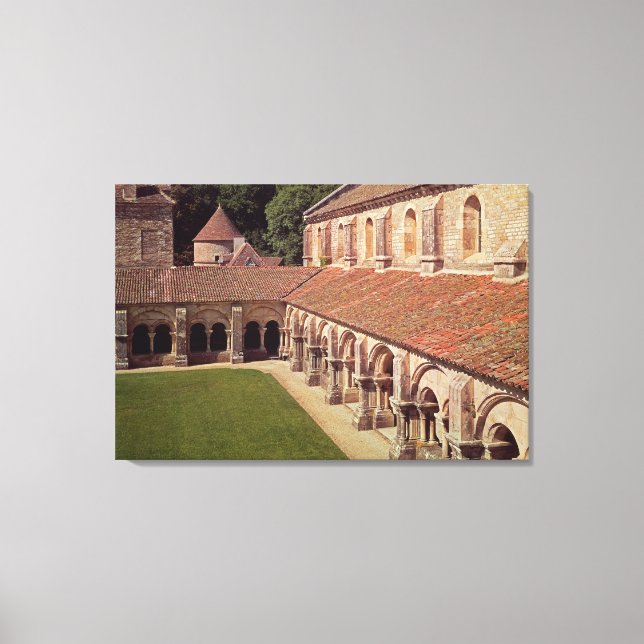 View of the cloister 2 canvas print (Front)
