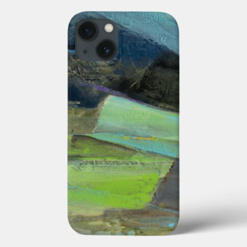View of the Coast II  Abstract Print iPhone 13 Case