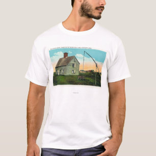 View of the Coffin House, Oldest on the Island T-Shirt