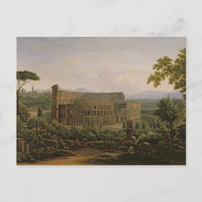 View of the Colosseum from the Palatine Hill Postcard (Front)