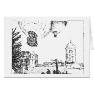 View of the Courthouse from Howard Street Cards
