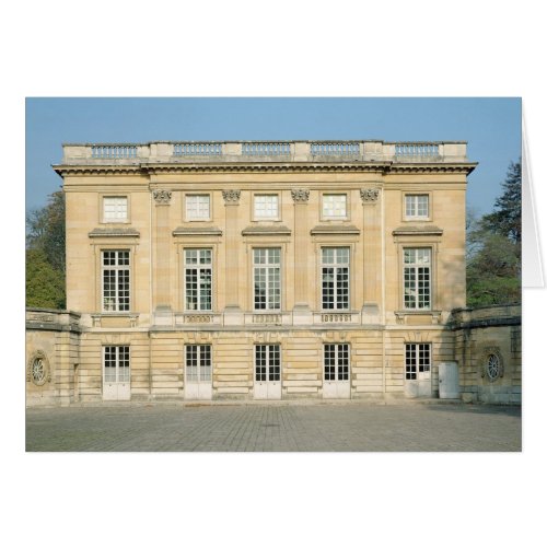 View of the Courtyard Facade of the Petit