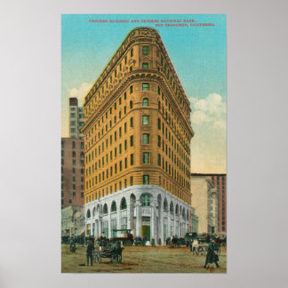 View of the Crocker Bldg and Crocker Nat'l Poster