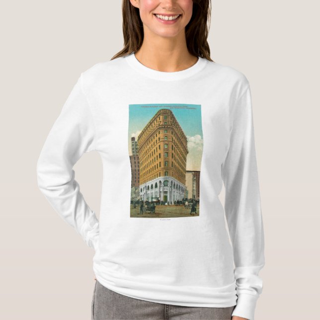 View of the Crocker Bldg and Crocker Nat'l T-Shirt (Front)
