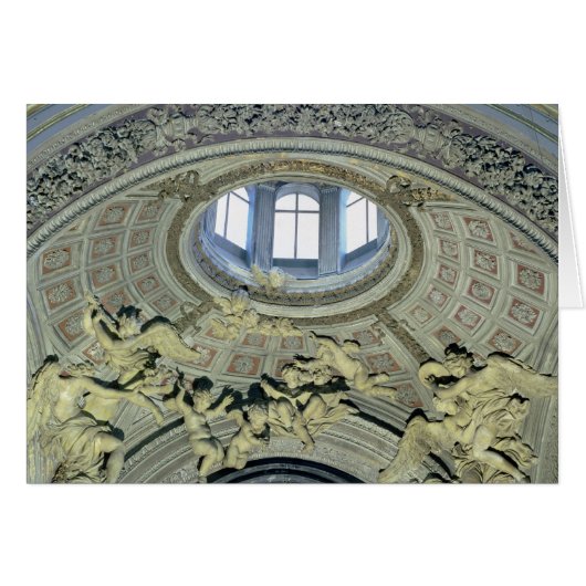 View of the cupola with angel musicians (Front Horizontal)