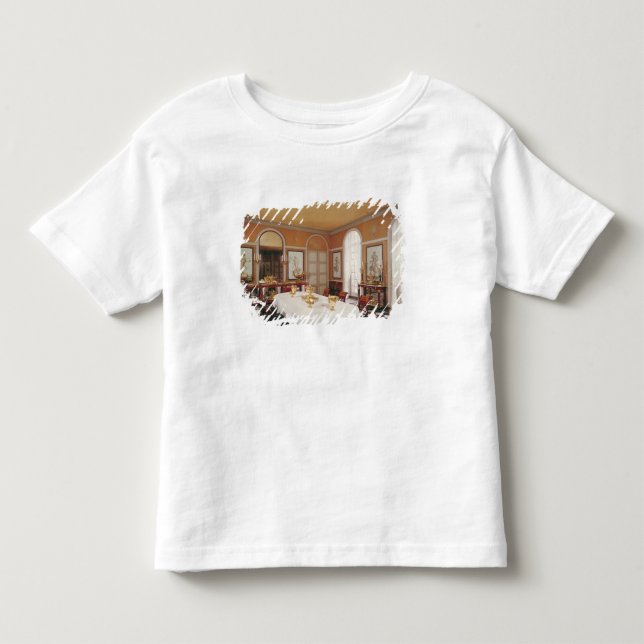 View of the dining room toddler t-shirt (Front)