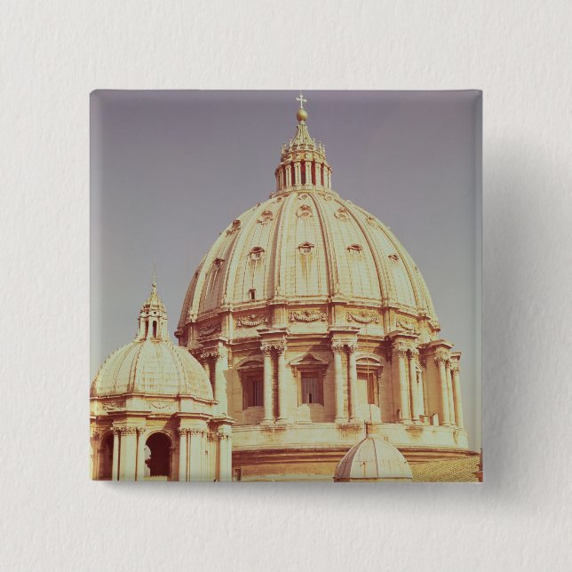 View of the dome, 1546-93 pinback button (Front)