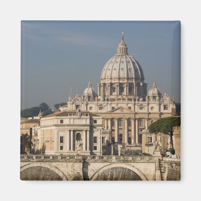 View of the dome of St Peter's Basilica with Magnet (Front)