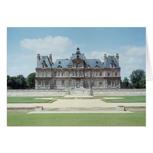 View of the East facade of Chateau de Maisons Cards (Front Horizontal)