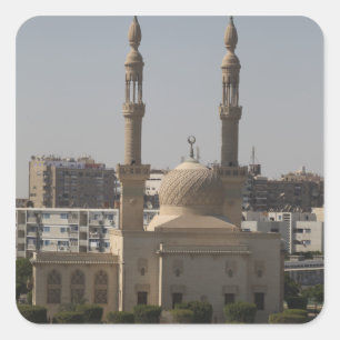 View of the Egyptian coast Square Sticker