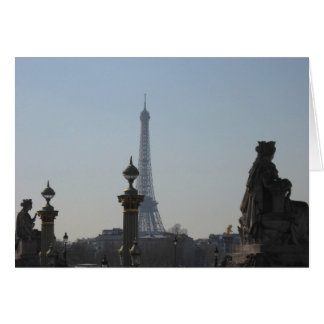 View of the Eiffel Tower Cards