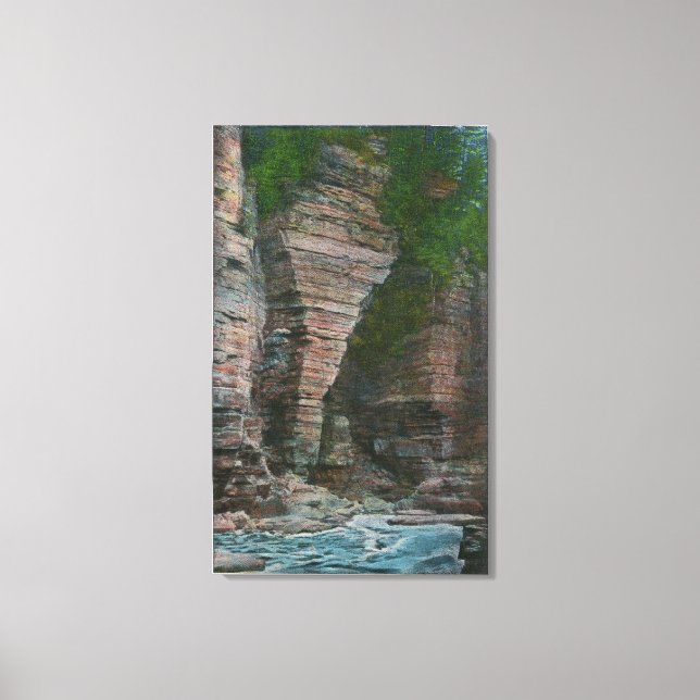 View of the Elephant's Head Canvas Print (Front)