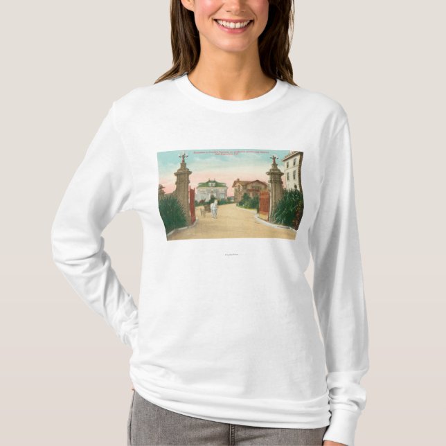 View of the Entrance to Presidio Terrace T-Shirt (Front)