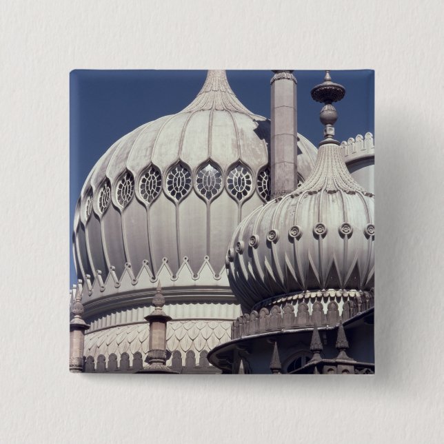 View of the exterior, 1815-23 button (Front)