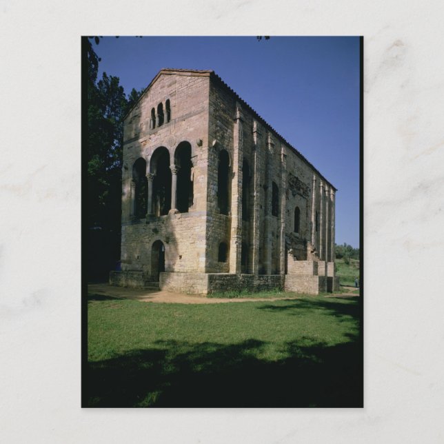 View of the exterior from the South-East Postcard (Front)