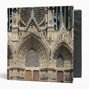 View of the facade, 13th-14th century binder