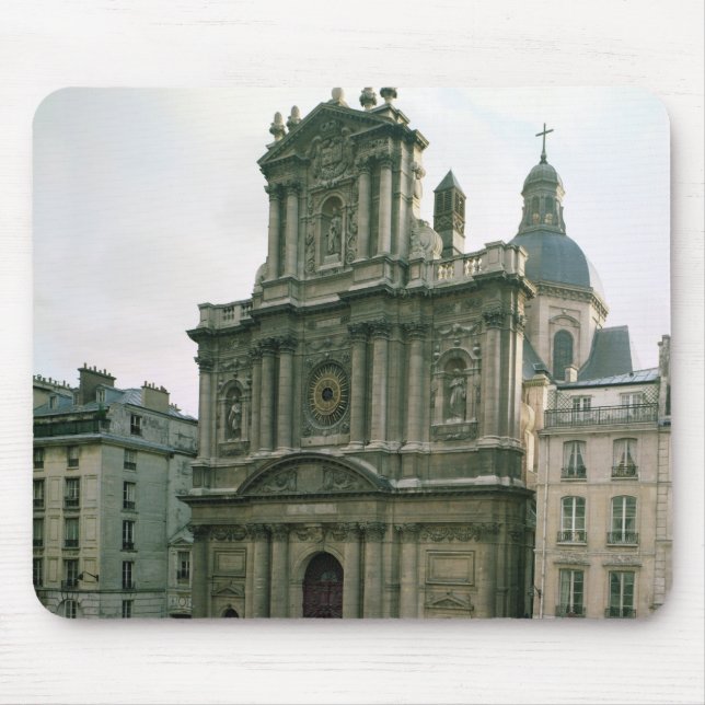 View of the facade, built 1627-41 mouse pad (Front)