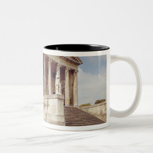 View of the facade c1566_67 Two_Tone coffee mug