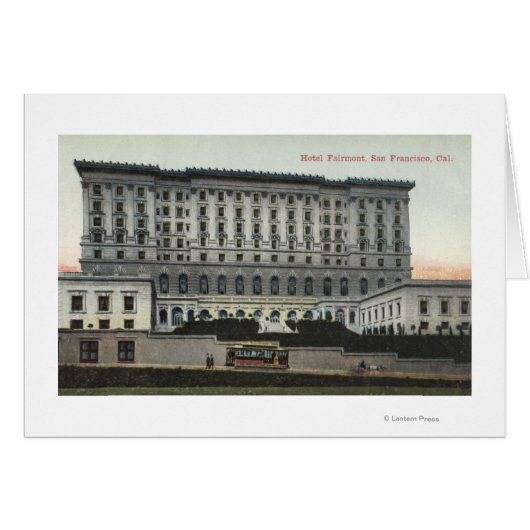 View of the Fairmont Hotel Cards (Front Horizontal)