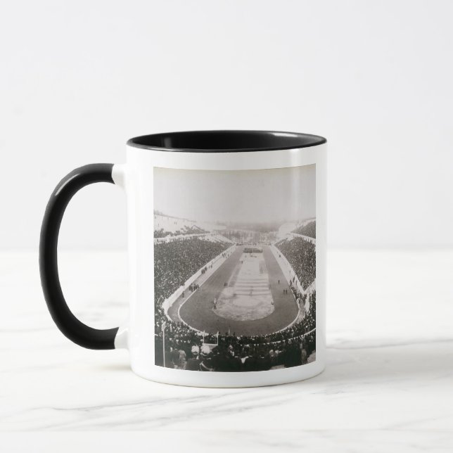 View of the first official Olympic Games in Athens Mug (Left)