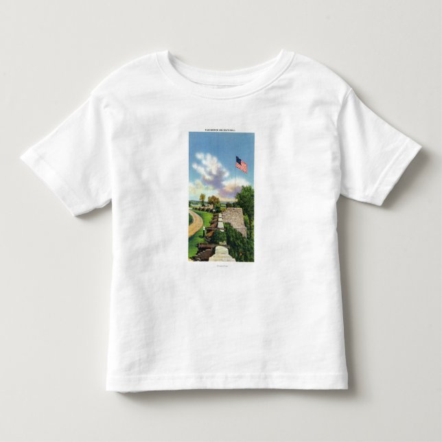 View of the Flag Bastion and South Wall Toddler T-shirt (Front)