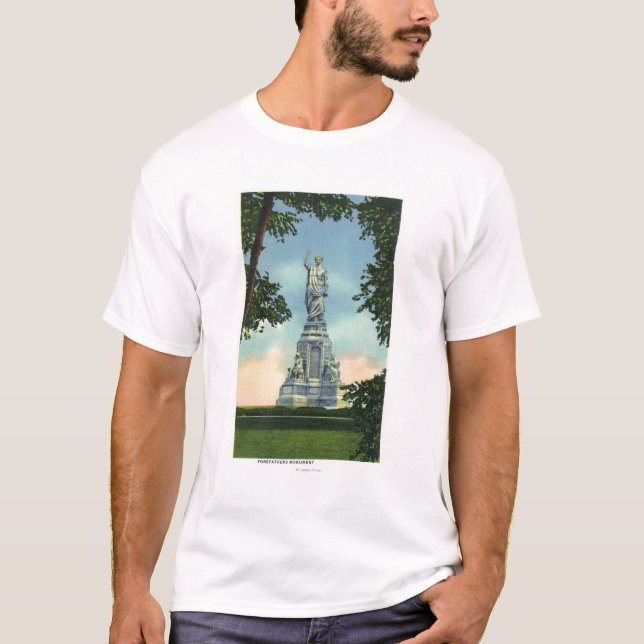 View of the Forefathers Monument # 2 T-Shirt (Front)