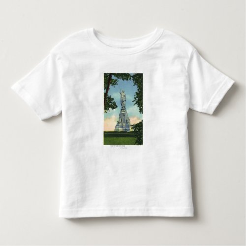 View of the Forefathers Monument  2 Toddler T_shirt