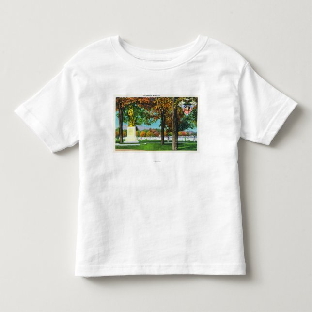 View of the French Monument, Soldiers in Toddler T-shirt (Front)