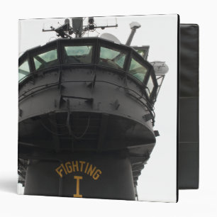 View of the front section of the superstructure 3 ring binder