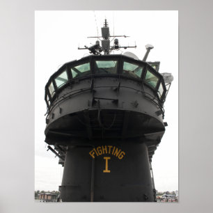 View of the front section of the superstructure poster
