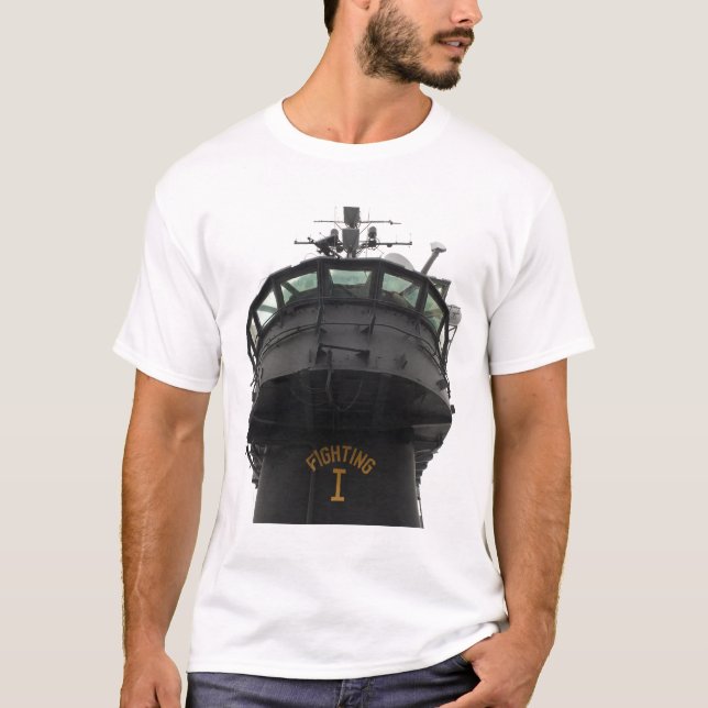 View of the front section of the superstructure T-Shirt (Front)